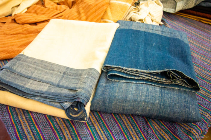 Stock at the retail unit - sarees