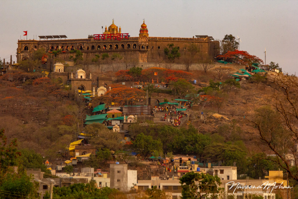 Evening view of Khandoba temple