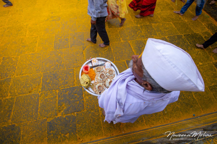 Old man waiting